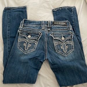 Rock revival straight jeans